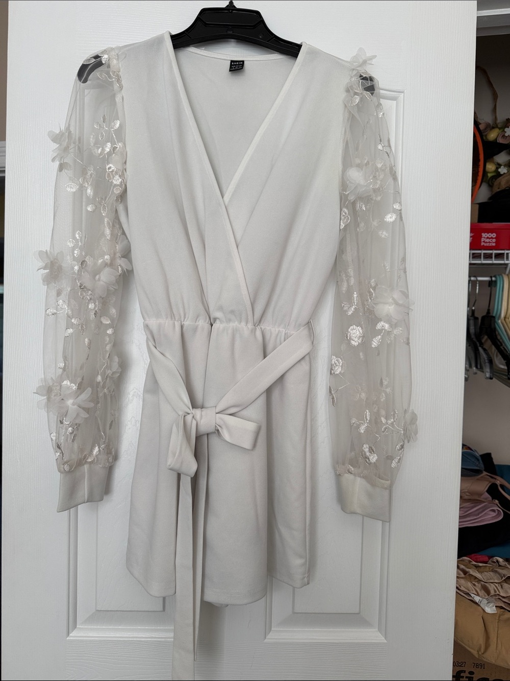 SHEIN White Basic Top